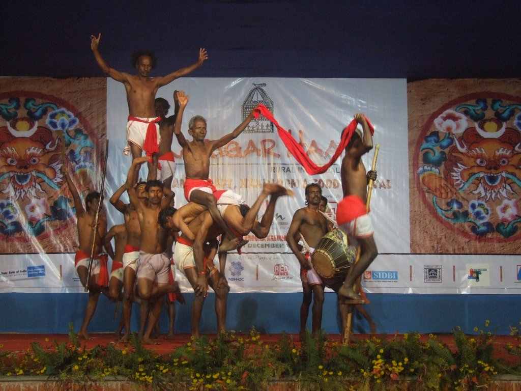 Training, workshop and rehearsal on folk art