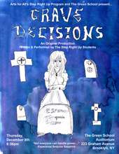 Flyer for "Grave Decisions."