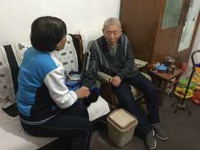 chat to  old person