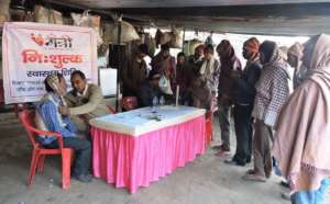 Free Medical Camp for Rickshaw Pullers in Ranchi
