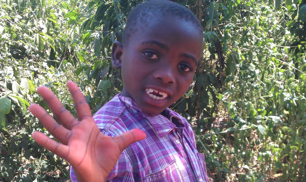 Mute girl needs to go to school in Uganda