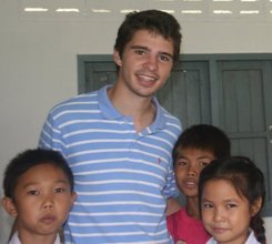 Will with some of his students
