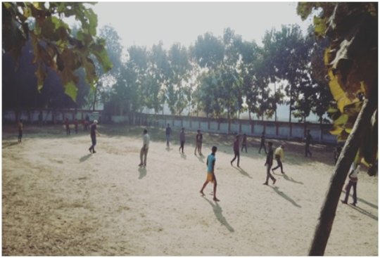 Children on the play ground