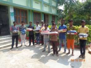 New Cloths distribution