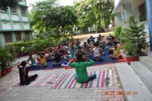 Yoga class