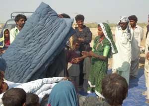 Quilt provided to 5 famiies