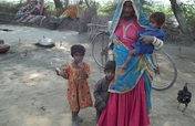 Quilts for 500 women & children in Pakistan