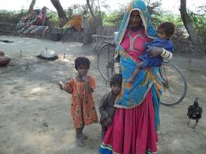 Quilts for 500 women & children in Pakistan