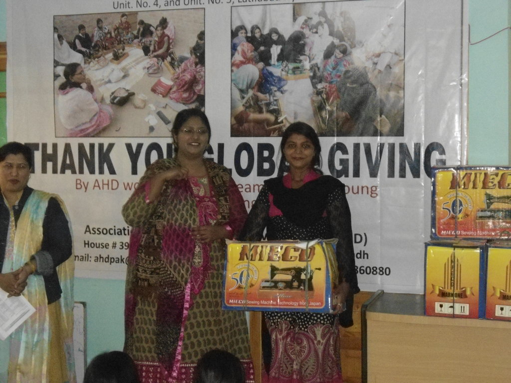 Sewing Machine for 100 Girls in Pakistan