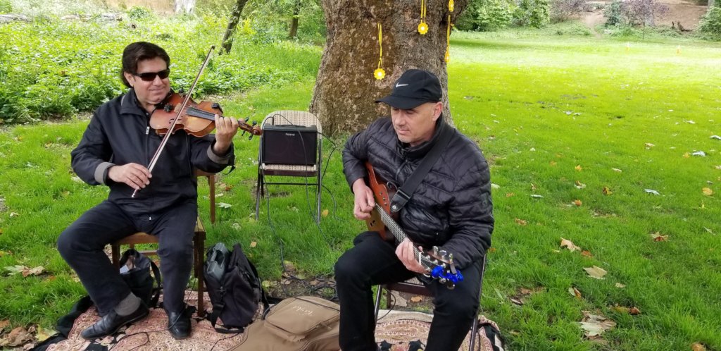 Georges Lammam and Richard Michos played for us