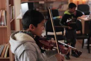Playing the Violin