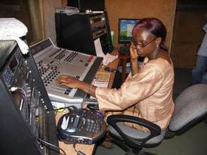STAR journalist Olive Thomass in the STAR Control