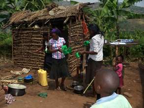 school and orphange kitchen