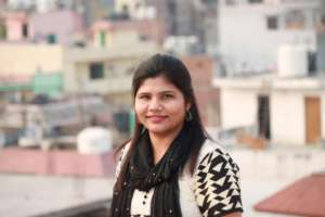 Faiza, a Girls' Education Program mentor in India