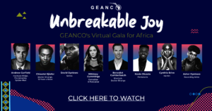 UNBREAKABLE JOY Virtual Gala for Africa