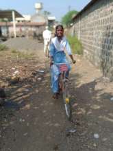 Shivanjali going to school..
