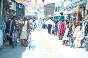 On the occassion of Bicycle Donation program