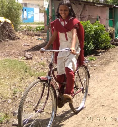 Bicycle Girl - Jyoti
