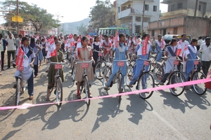 100 Bicycles donated on 8th March
