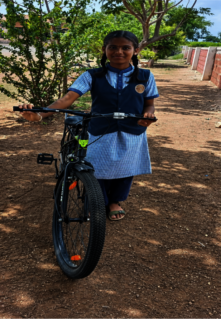 Shruti's journey to school