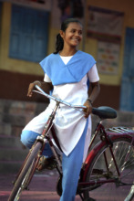 bicycle beneficiary of Mann Deshi