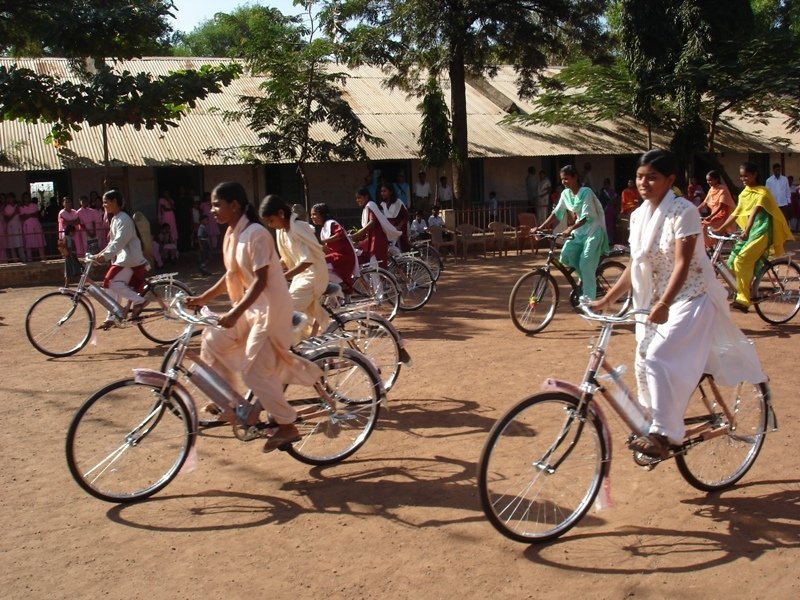 Give a girl a bike help her to go to school GlobalGiving