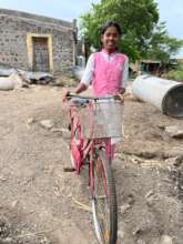 Snehal ready for school