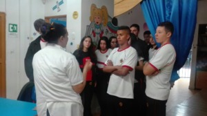 private school students, knowing to help
