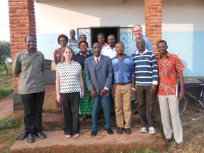 Titukuke peanut project visited by The USADF