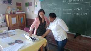 Training in the grade 6 class