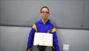 Keegan  - Idas Vallei Primary learner