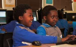 Learners excited about their Maths exericse