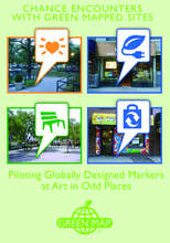 Green Map site markers at Art in Odd Places