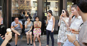 Summer Interns, Staff  and Mapmakers take a break!