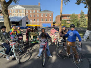 Mapping by bike is a great Climate Week experience