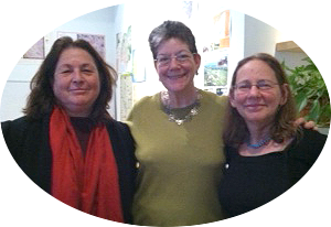 Jerusalem's Deputy Mayor Tsur (center) visits us