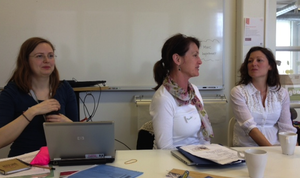 Leaders Linnea of Malmo, Maeve & Crystal of Canada