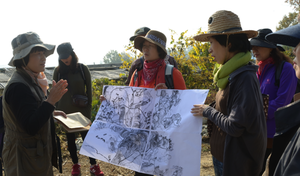 Green Map tools used in the field in South Korea