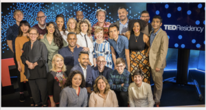 2017 TED Residents (our director standing on left)