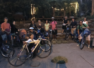 Citi Bike loaned our tour a fleet for Climate Week