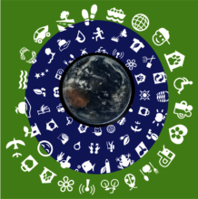 Our home from Artemis II, together with our icons