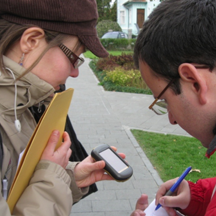 In Cluj-Napoca, Romania the mapmaking is spreading