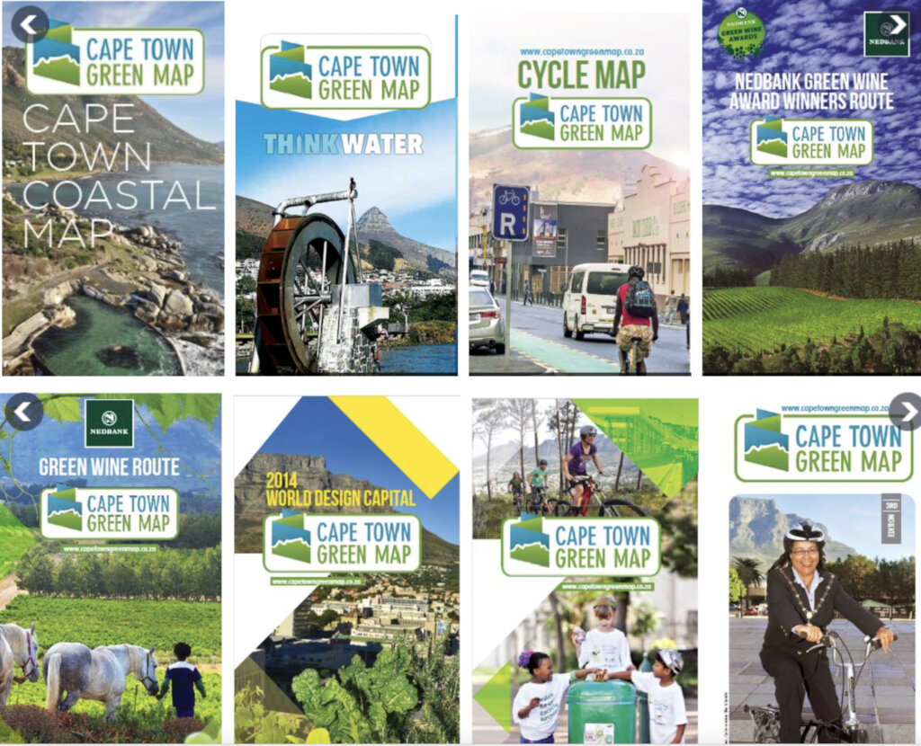 10 of Cape Town's Green Map editions
