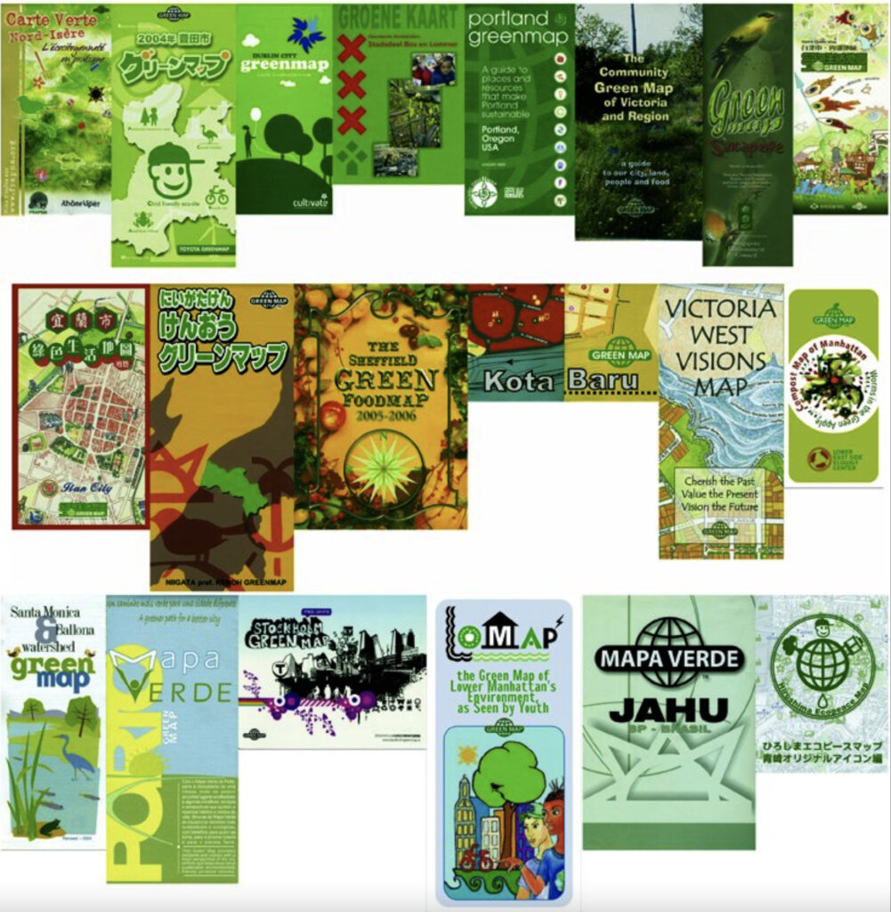 Green Maps around the world