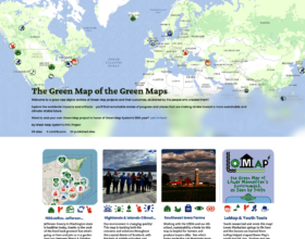 Green Map of the Green Maps initial sketch
