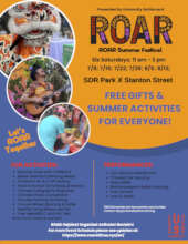 We're part of the coalition behind the Roar Fest