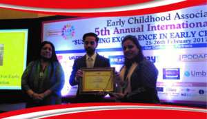 "The Most Committed NGO" in Early Childhood Care