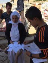 Registering refugees to receive support*