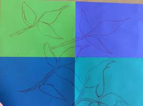 Creative work during Art Therapy