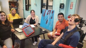 OTA students from NOVA work with SPARC friends